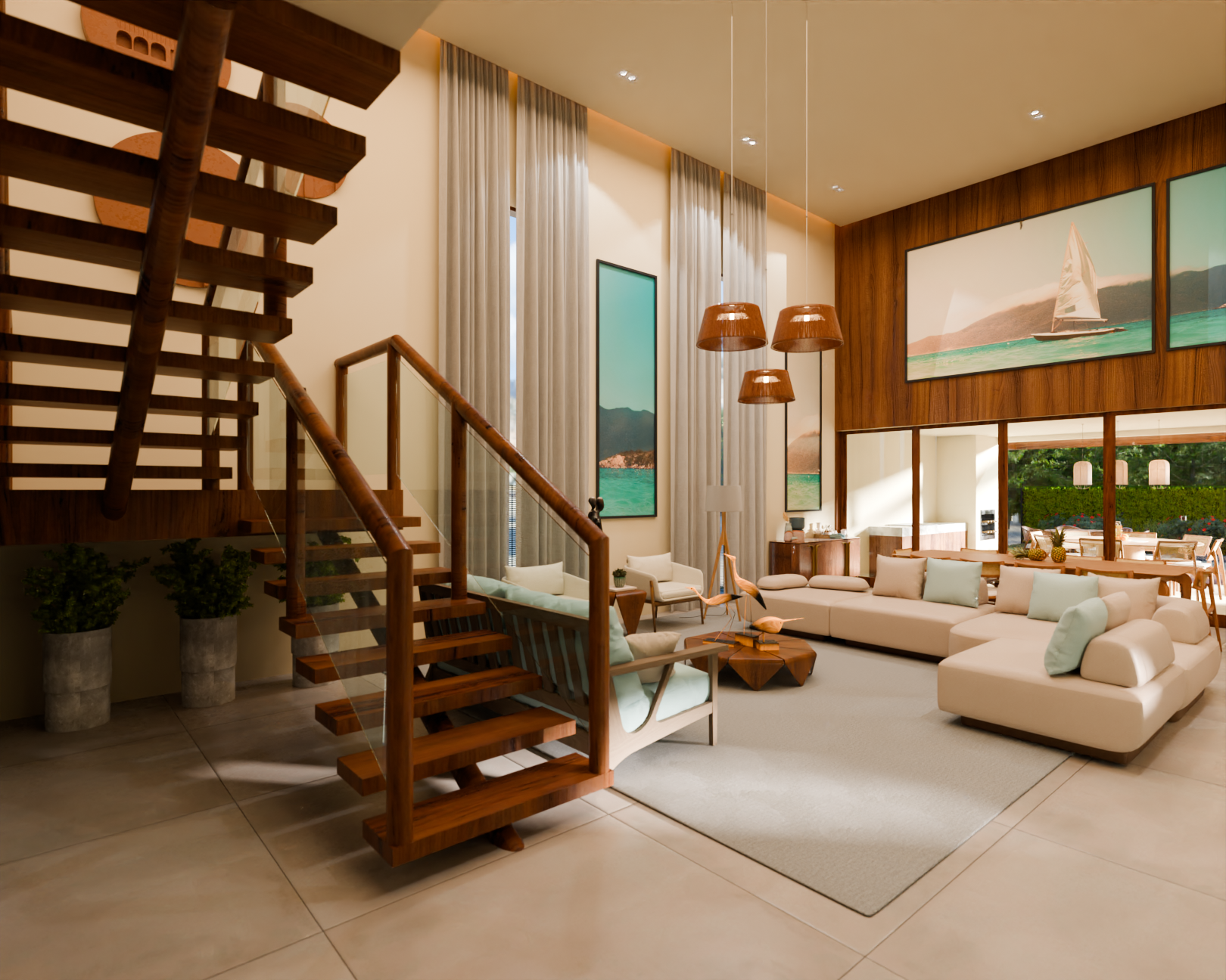 Su&iacute;te master &mdash; madeira e design contempor&acirc;neo